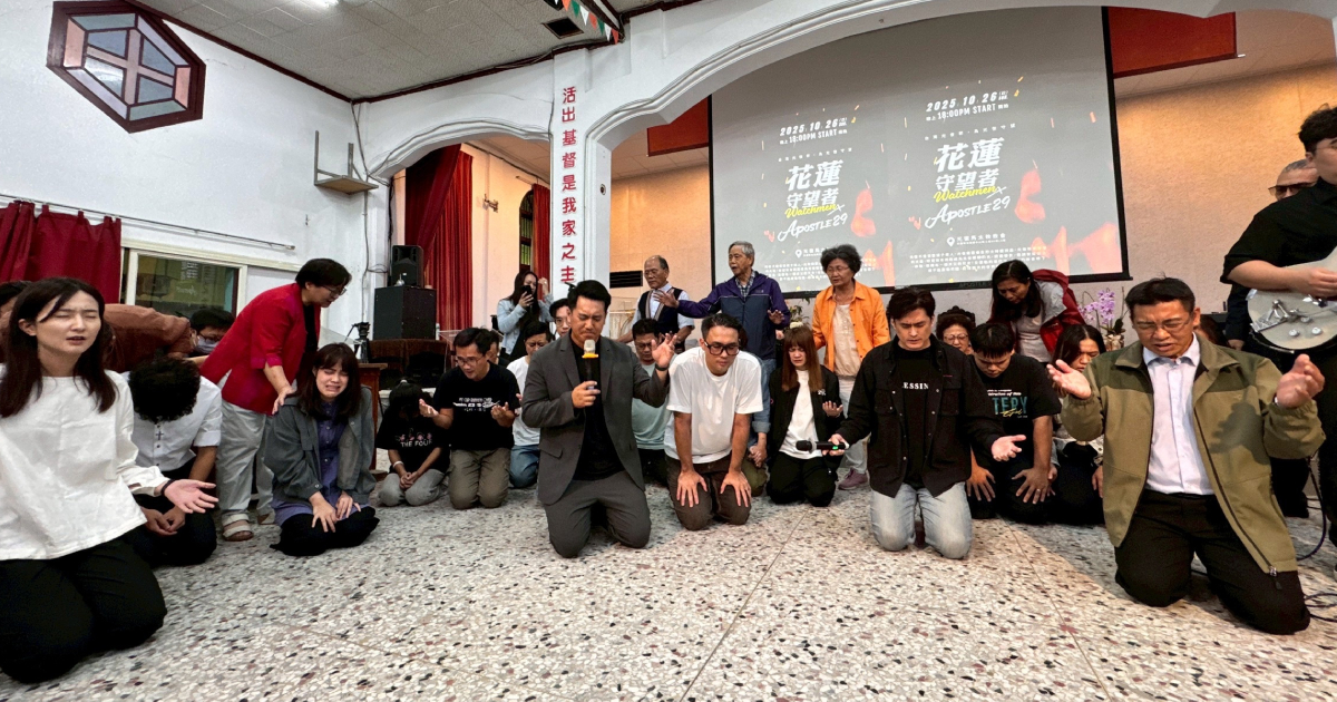 教會用神的愛與話語 陪伴花蓮光復災民走出悲傷